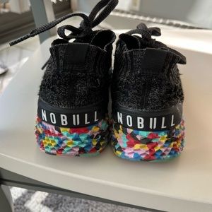NOBULL Women”s Black Wild Knit Runner